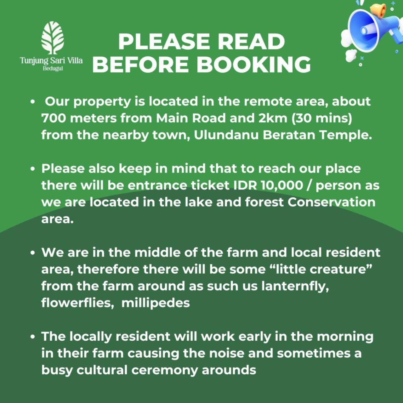 Tunjung Sari Villa Bedugul 贝都古 外观 照片